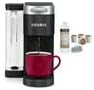 Keurig K-Supreme Single Serve K-Cup Pod Coffee Maker (Black) Bundle with Keurig 3-Month Brewer Maintenance Kit (2 Items)