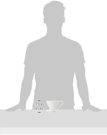 CAFEC SANYO CFD-4WH Flower Dripper Cup4 White