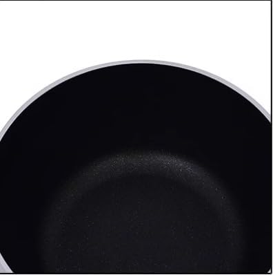 Kitchen Cooking Sets 5 Pcs Cooking Pot Nonstick Cookware Sets with Glass Lids Aluminium Home Frying Pan Stock Pot Kitchen Supplies Cookware Sets(Pink)