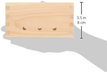 Yamako Tofu Maker No Bend Approx. 6.7 x 4.8 x 3.9 inches (17 x 12.3 x 10 cm)