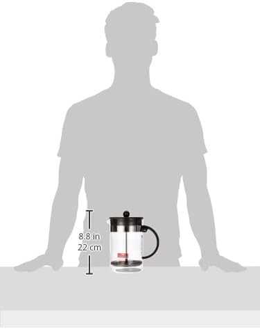 Bodum Bistro Nouveau French Press Coffee Maker 12 Cup 51-Ounce