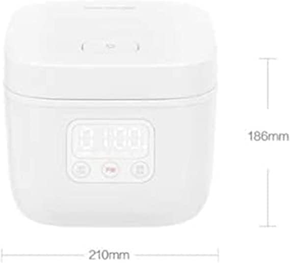 Rice Cooker 24 Hours Preset and Keep Warm Digital Touch Mini Cooker Nonstick Inner Pot Brown Rice White Rice Porridge
