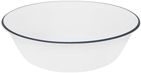 Corelle Tranquil Reflection Chip &amp Break resistant 12Pc Dinner Set Service For 4 Blue Grey
