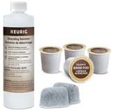Keurig K-Supreme Single Serve K-Cup Pod Coffee Maker (Black) Bundle with Keurig 3-Month Brewer Maintenance Kit (2 Items)