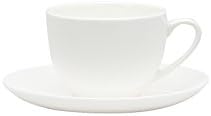 Red Vanilla Pure Vanilla Cappuccino Cup/Saucer 8-Ounce Set of 4