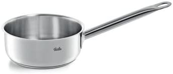 Fissler San Francisco / Stainless Steel Induction Cookware Set 6 Pieces with Glass Lids (3 Saucepans 1 Saucepan 1 Saucepan) + Free Cenit Pan