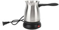 Mumusuki Electric Turkish Coffee Maker 600ML Stainless Steel Boil Dry 5-6 Cup Capacity with Anti Ironing Handle Easy to Use for Coffee Tea Milk
