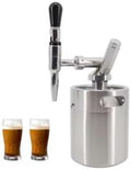 64oz(2L)/128(4L) Nitro Cold Brew Coffee Maker Nitrogen Coffee Machine Dispenser System w/PRV Kit &amp Stout Creamer Faucet