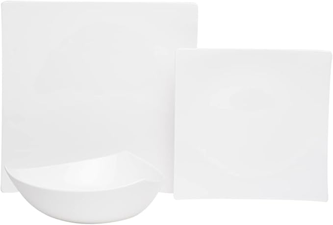 212 Main Extreme White Dinner Set - 18 Piece
