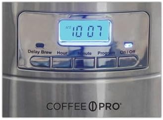 Coffee Pro Home/office Euro Style Coffee Maker Stainless Steel