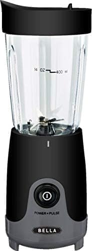Bella - 14-Oz. Personal Blender - Black/Gray