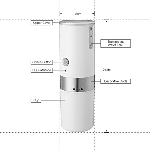 Coffee Machine Outdoor Small Mini Coffee Machine Portable Capsule Machine Handheld Coffee Grinder Home Appliance