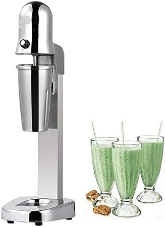 Electric Milkshake Maker Drink Mixer Stainless Steel Smoothie Blender 2 Adjustable Speed