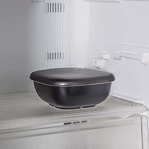 HARIO GO-2B Rice Pot Microwave Safe Black 2 Pieces Made in Japan