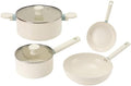 Aluminum Alloy Enamel Cookware Set for Household Non Stick Universal Stovetop Use