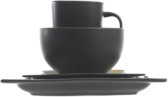 16-Piece Dinnerware Set Turquoise Dish and Bowl Set Dish and Cup Set Centerpiece