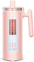 Soymilk Machine Soy Milk Maker Automatic Portable Electric Heating SOYA-Bean Milk Stir Rice Paste Maker Filter-Free 350ml(E)