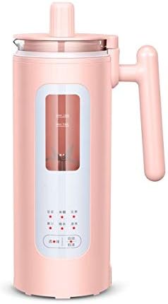 Soymilk Machine Soy Milk Maker Automatic Portable Electric Heating SOYA-Bean Milk Stir Rice Paste Maker Filter-Free 350ml(E)