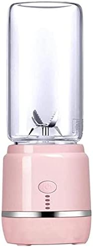 Electric Portable Juicer Blender Cup Household Fruit Mixer with Six Blades in 3DUSB Rechargeable Mini Blender for Sports Travel Gym and Outdoors