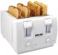 4 Slice Dual-Control Toaster White