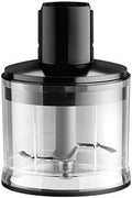 Braun MQS230BK MultiQuick Chopper Hand Blender Attachment 2-Cup Compatible with Braun MQ70xx MQ9xxx