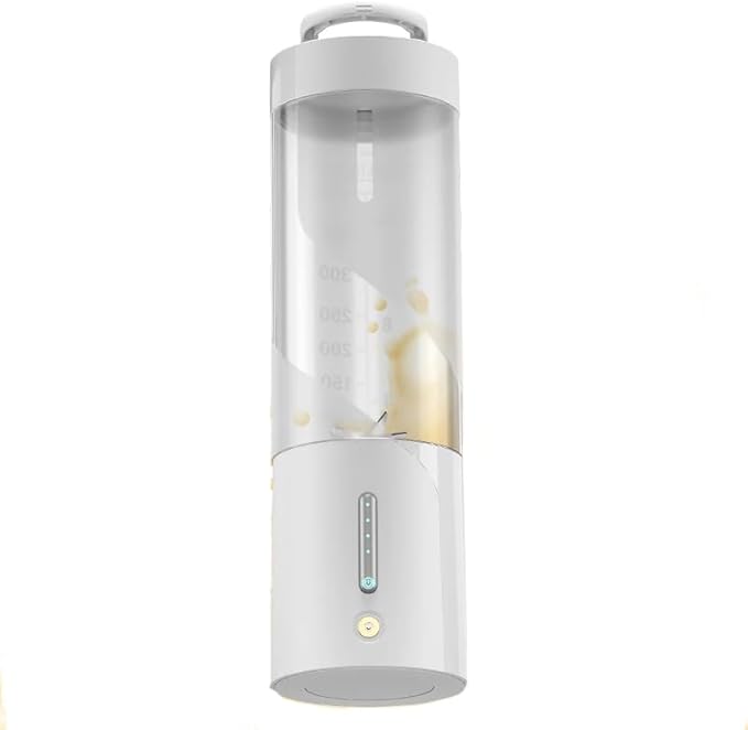 Portable Mixer Fresh Juicer Electric Mini Portable Blender（White）