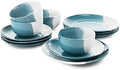 The Cellar Color Blue 12-Pc. Dinnerware Set Service for 4