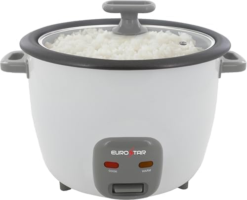 EUROSTAR 20-Cup Rice Cooker White