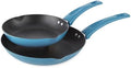 Cooks 2-Piece Aluminum Frypan Set (Tahitian Teal)