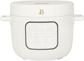 14-Cup Electric Rice and Grain Cooker by Drew Barrymore Ceramic Nonstick Coating | Large Rice Cooker for Rice Grains &amp Healthy Meals White Icing