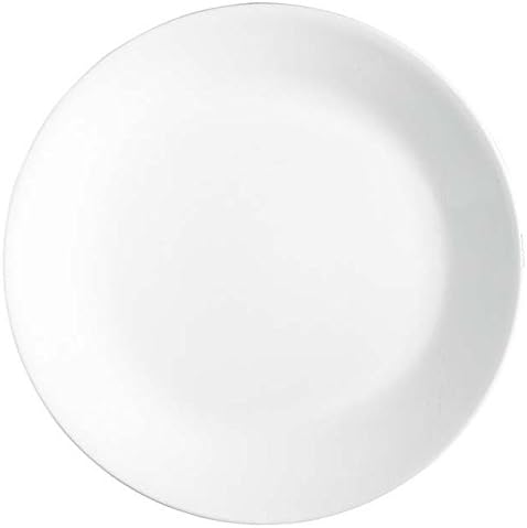 Corelle 3120AB Vitrelle Glass 12-Piece Winter Frost Chip and Break Resistant Dinner Set White