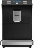 Fully Automatic Espresso Machine for Countertop Latte &amp Cappuccino Maker 19 Bar Coffee Makers with Milk Frother Lcd Coffee Machine for HomeStainless Steel