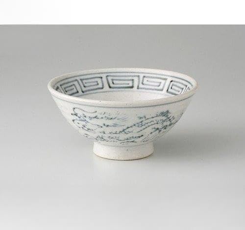 Set of 3 Shoryu Rice Cooker 5.0 x 2.4 inches (12.8 x 6.2 cm) Chinese Open Ramen Shop Chinese Tableware Asian Cuisine Restaurant Commercial Use