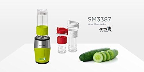 Concept Appliances SM3387 Smoothie Blender 500 W 0.57 Litre Stainless Steel Green