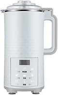 Automatic Electric Soymilk Machine Household Multifunction Mini Juicer Soya-Bean Milk Stir Rice Paste Filter-free Maker(Black)