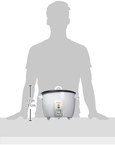 Premium PRC1835 10 Cup Rice Cooker White