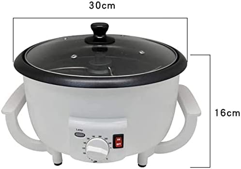 Coffee Maker Coffee Bake Machine Household Small Dried Fruit Peanut Corn Bake Machine Electric Fried Bean Machine Coffee Raw Bean Roasting Machine 750g 20240309