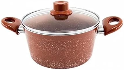 Cookware 7 Piece Copper Granite Cookware Pan Set Cookware Set Granite Copper Color Cookware Set Variety Pack