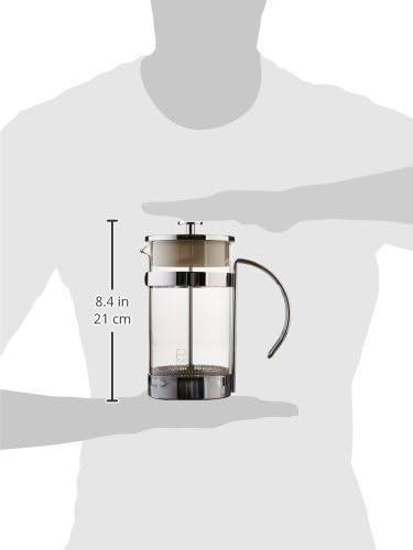 Norpro 5575 Glass/Chrome Coffee/Tea Press 6-Cup