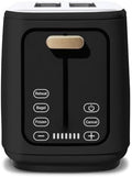 New beautifull 2-Sliice Digital Toaster with Touch-Activated Display Adjustable Browning Control Auto Shut-Off by D'rew Barry'more (Black)