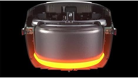 Newly released overseas rice cooker 220V-230V specification Tiger JPK-W18 10.0 cup Pressure IH Earthen pot heat storage coating Made in Japan