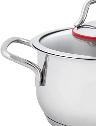 Cooking Pot Frying panCookware Set 8 Piece Steel Cookware Set Kitchen Supplies Handy Non-Stick