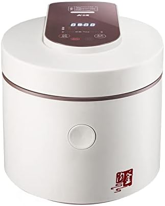 Rice Cooker w/Ceramic Inner Pot 3L Multi-function Cooker Soup Congee and Porridge Healthy Ceramic Pot Cook Up to 5Cups Uncooked Rice CFXB30PC-A10 White 3L 5Cup