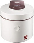 Rice Cooker w/Ceramic Inner Pot 3L Multi-function Cooker Soup Congee and Porridge Healthy Ceramic Pot Cook Up to 5Cups Uncooked Rice CFXB30PC-A10 White 3L 5Cup