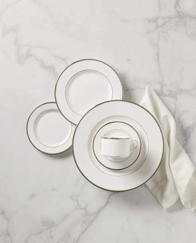 Kate Spade New York Sugar Pointe 5-Piece Place Setting 4.40 LB White