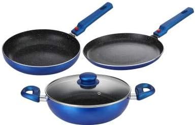 Cookware Set Induction Bottom Cookware Set (Aluminium 3 - Piece)