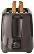 2-Slice Toaster With 6 Shade Settings And Removable Crumb Tray Black Fit Bread Slices Up To 4X 4