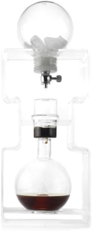 Drip Cold Brew Coffee Maker Set with water-tap Coffee Dripper Brewer with Adjustable Rate Dripper for family restaurant office Coffee Pots