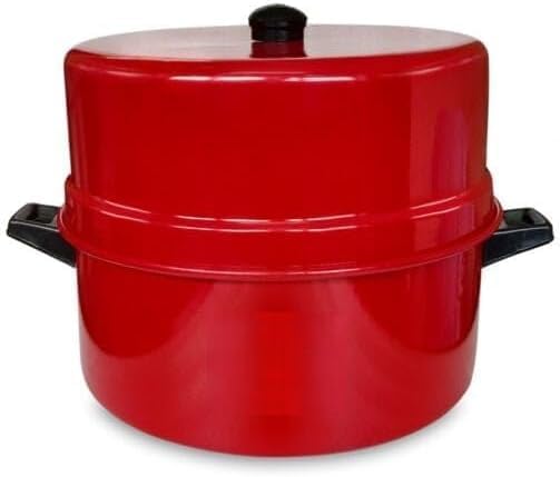 Premium Thermal Rice Cooker 1.5 Kg Capacity – Red Aluminum Insulated Casserole with Stainless Steel Inner Pot 8–12 Hr Heat Retention Multi-Purpose Hot Pot for Rice Soups &amp Meals