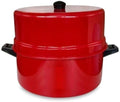 Premium Thermal Rice Cooker 1.5 Kg Capacity – Red Aluminum Insulated Casserole with Stainless Steel Inner Pot 8–12 Hr Heat Retention Multi-Purpose Hot Pot for Rice Soups &amp Meals